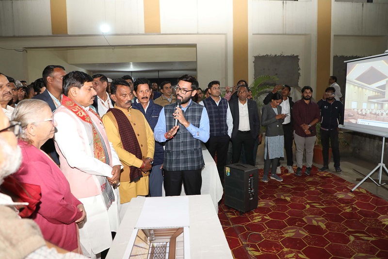 मुख्यमंत्री ने किया निर्माणाधीन कला संकुल का अवलोकन मुख्यमंत्री ने किया निर्माणाधीन कला संकुल का अवलोकन