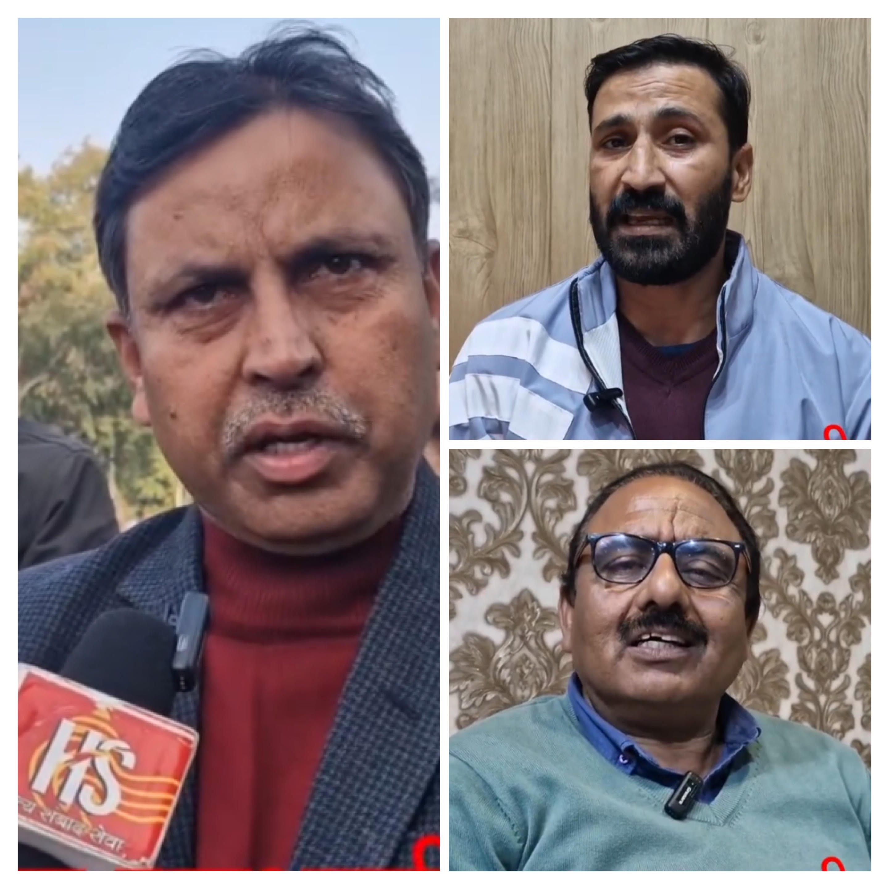 Various organizations including MLA Dr. Bharat Bhushan strongly condemned the controversial statement on Maa Saraswati Various organizations including MLA Dr. Bharat Bhushan strongly condemned the controversial statement on Maa Saraswati
