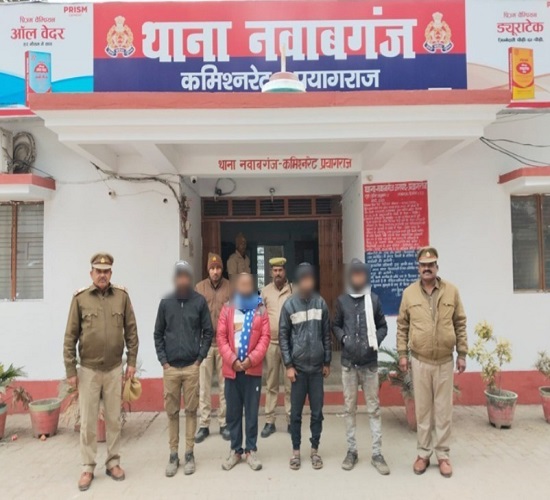 प्रयागराज: चार पशु तस्कर गिरफ्तार,पांच ट्रकों में 67 भैंस बरामद प्रयागराज: चार पशु तस्कर गिरफ्तार,पांच ट्रकों में 67 भैंस बरामद