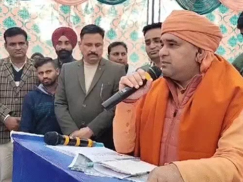 तिजारा विधायक बाबा बालकनाथ संभाग स्तरीय युवा महोत्सव कार्यक्रम में शामिल हुए।