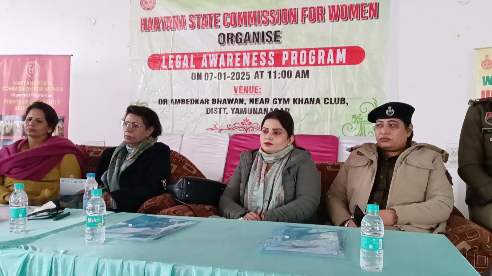 कार्यक्रम में हरियाणा महिला आयोग की रेणु भाटिया कार्यक्रम में हरियाणा महिला आयोग की रेणु भाटिया