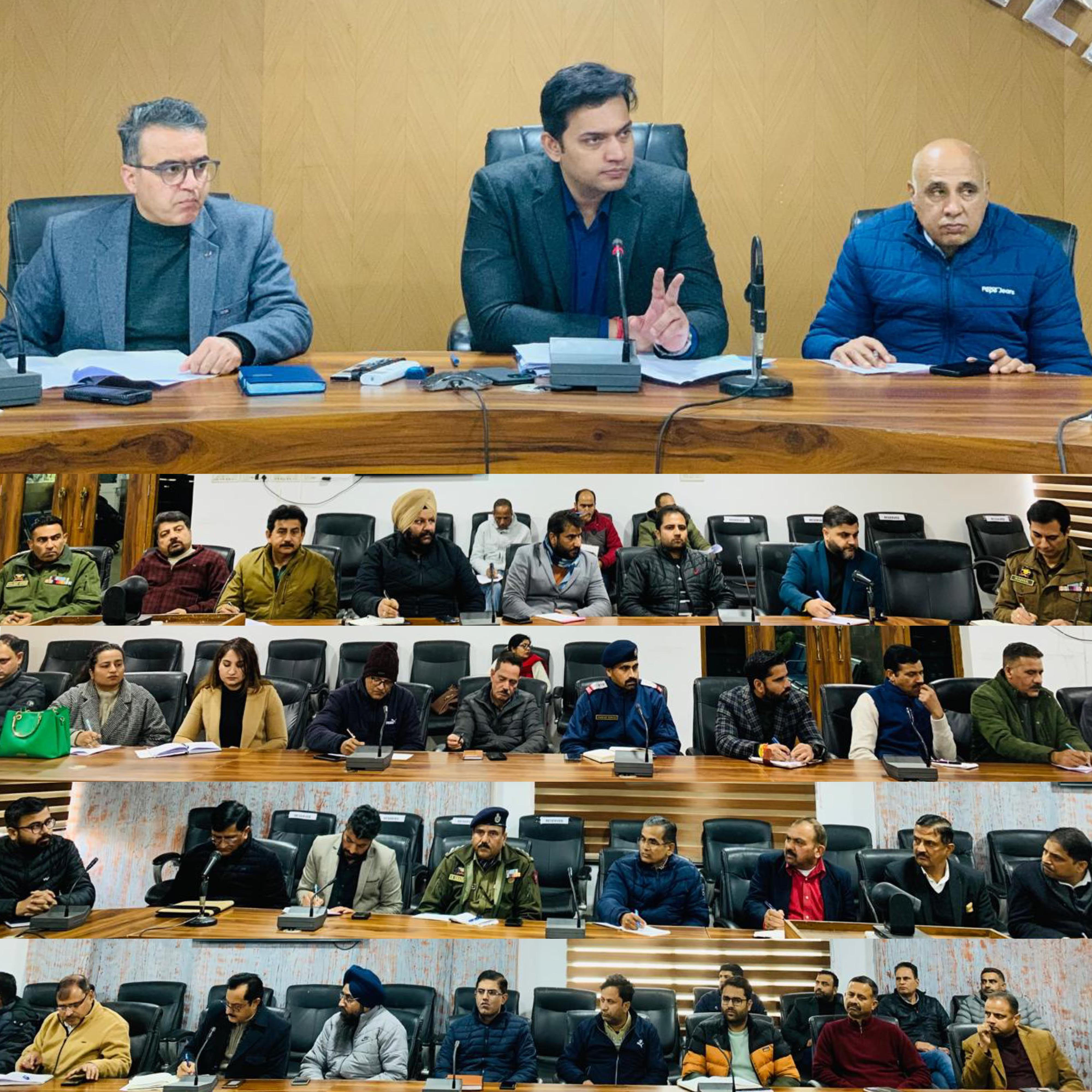 Review meeting held on preparations for Republic Day-2025 Review meeting held on preparations for Republic Day-2025