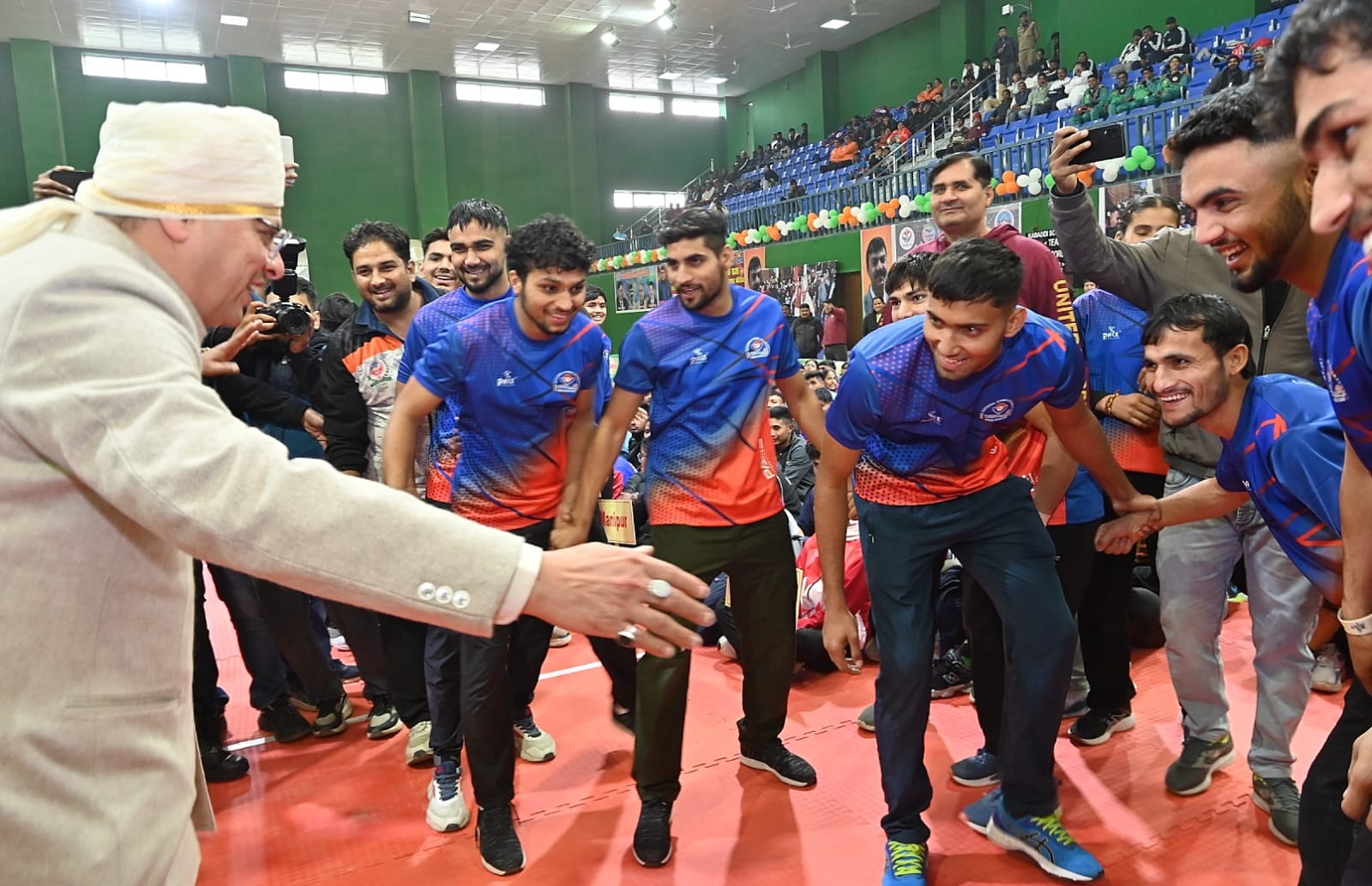 जूनियर राष्ट्रीय कबड्डी चैंपियनशिप का शुभारंभ जूनियर राष्ट्रीय कबड्डी चैंपियनशिप का शुभारंभ