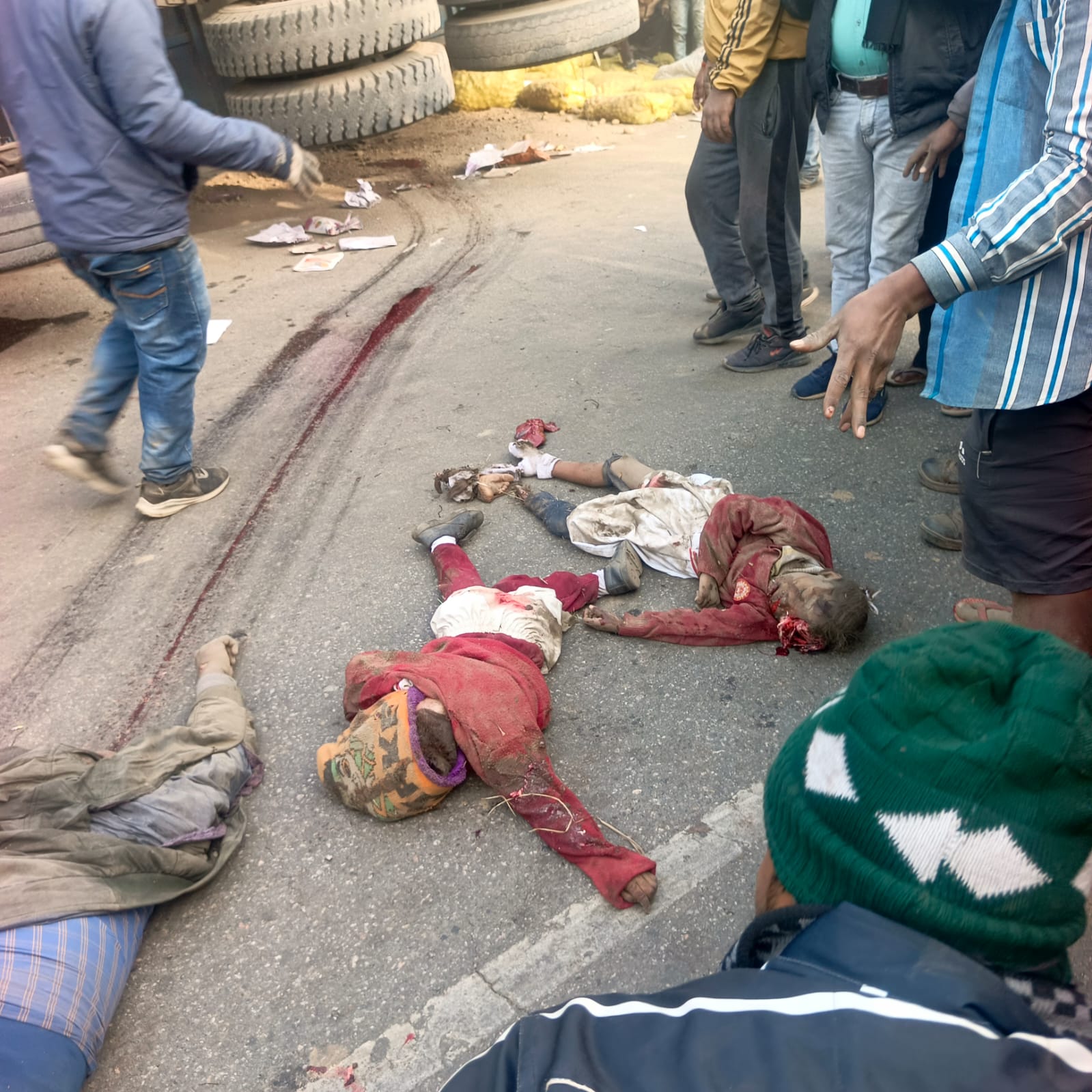 दुर्घटना स्थल दुर्घटना स्थल