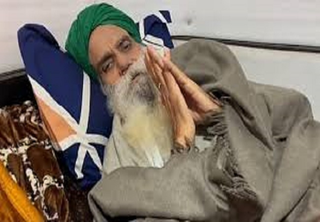 आमरण अनशन पर बैठे किसान नेता जगजीत सिंह डल्लेवाल आमरण अनशन पर बैठे किसान नेता जगजीत सिंह डल्लेवाल