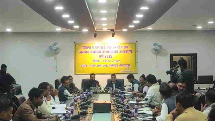 त्रिस्तरीय पंचायत राज संस्थानों में जिला पंचायत सदस्यों और जनपद अध्यक्षों के आरक्षण की प्रक्रिया त्रिस्तरीय पंचायत राज संस्थानों में जिला पंचायत सदस्यों और जनपद अध्यक्षों के आरक्षण की प्रक्रिया
