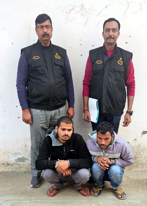 पुलिस द्वारा गिरफ्तार किए गए आरोपीगण पुलिस द्वारा गिरफ्तार किए गए आरोपीगण