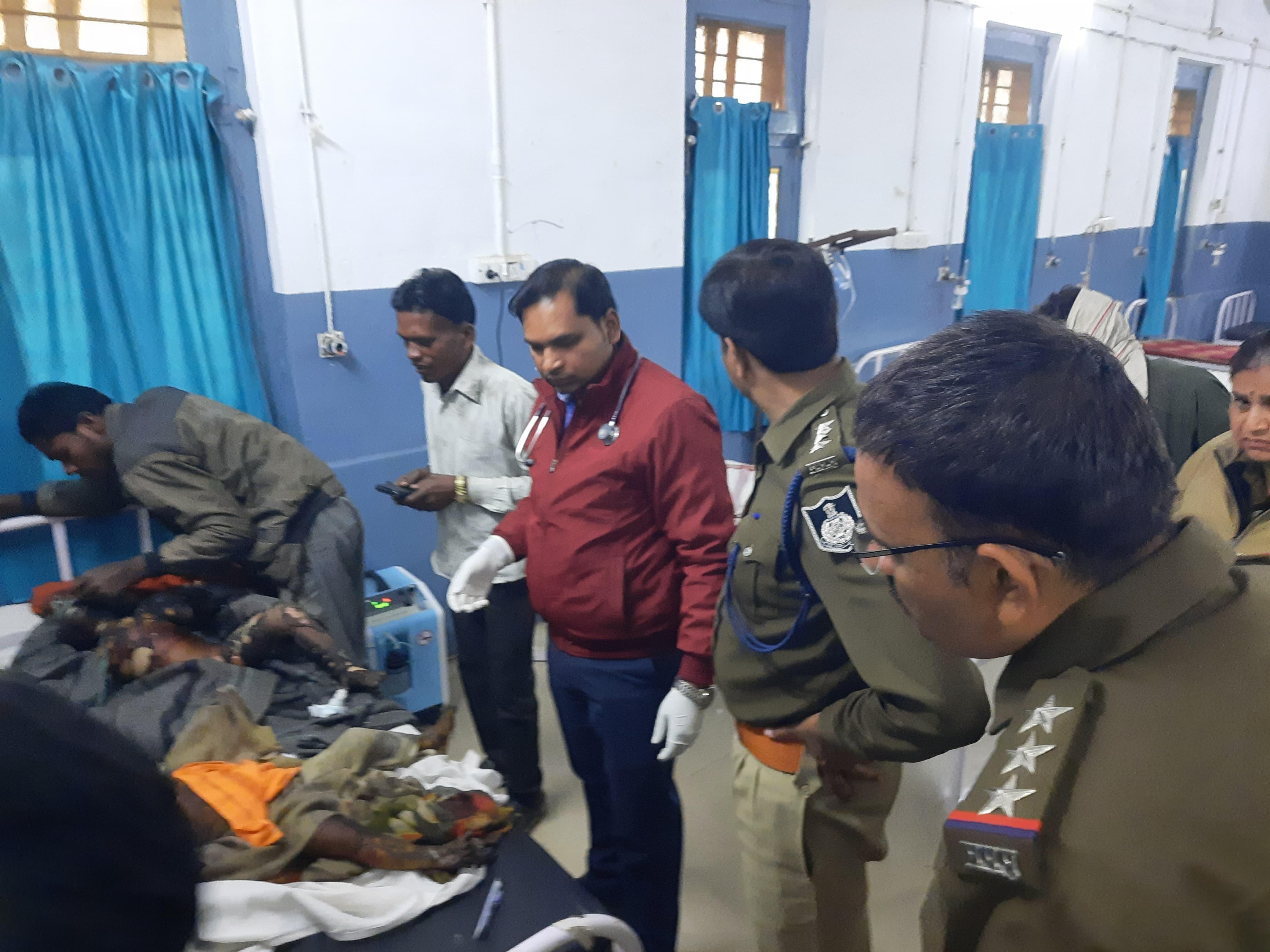 दमोह-झोपडी में लगी आग से तीन मासूमों की दर्दनाक मौत