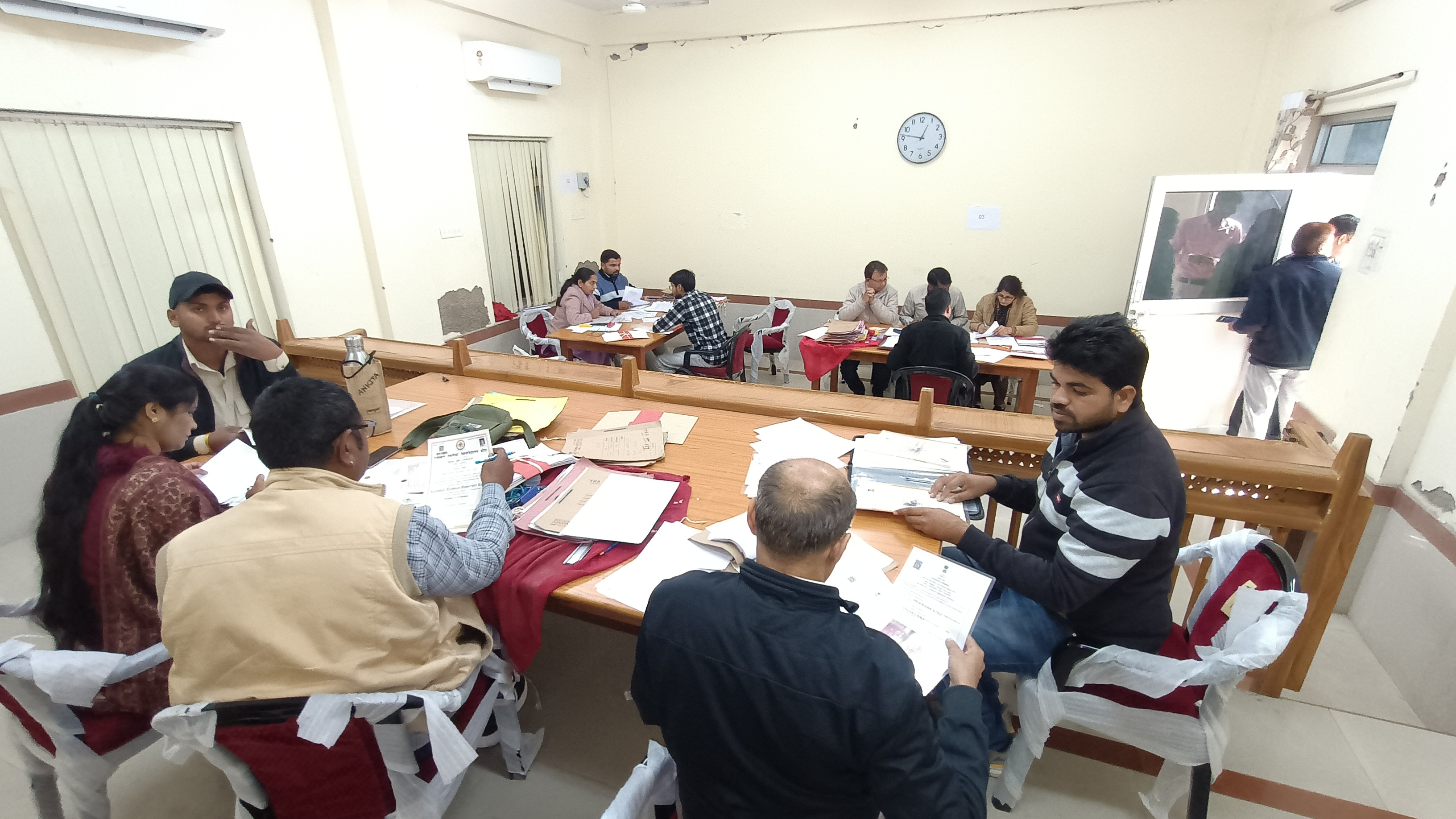 नव चयनित टीआरए के दस्तावेजों का सत्यापन कार्य संपन्न कुल 177 अभ्यर्थी हुए उपस्थित