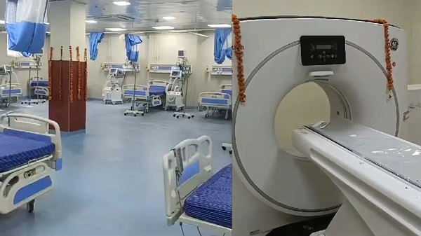 ग्वालियर के सिविल अस्पताल हजीरा में आईसीयू ग्वालियर के सिविल अस्पताल हजीरा में आईसीयू