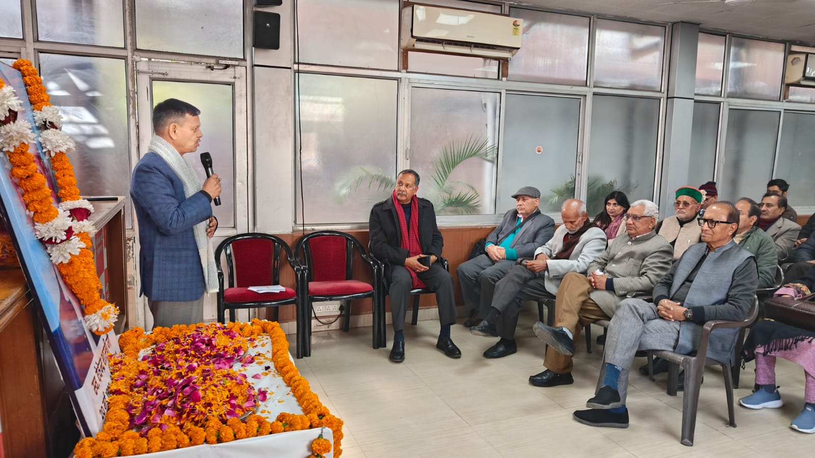 भाजपा पार्टी मुख्यालय में गुरुवार को देवेंद्र शास्त्री की पुण्यतिथि पर श्रद्धांजलि कार्यक्रम।। भाजपा पार्टी मुख्यालय में गुरुवार को देवेंद्र शास्त्री की पुण्यतिथि पर श्रद्धांजलि कार्यक्रम।।