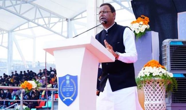 पलासमुद्रम स्थित राष्ट्रीय सीमा शुल्क, अप्रत्यक्ष कर एवं नारकोटिक्स अकादमी (एनएसीआईएन) में भारतीय राजस्व सेवा (सीमा शुल्क एवं अप्रत्यक्ष कर) के अधिकारियों को सम्बोधित करते केंद्रीय वित्त राज्य मंत्री पंकज चौधरी पलासमुद्रम स्थित राष्ट्रीय सीमा शुल्क, अप्रत्यक्ष कर एवं नारकोटिक्स अकादमी (एनएसीआईएन) में भारतीय राजस्व सेवा (सीमा शुल्क एवं अप्रत्यक्ष कर) के अधिकारियों को सम्बोधित करते केंद्रीय वित्त राज्य मंत्री पंकज चौधरी