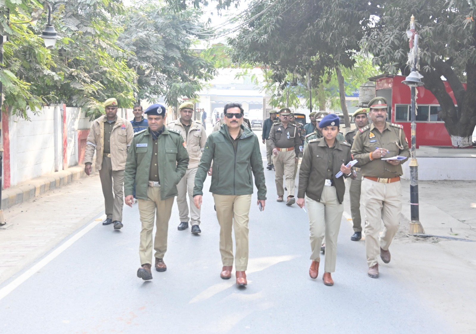 पुलिस लाइन में सीपी:फोटो बच्चा गुप्ता पुलिस लाइन में सीपी:फोटो बच्चा गुप्ता