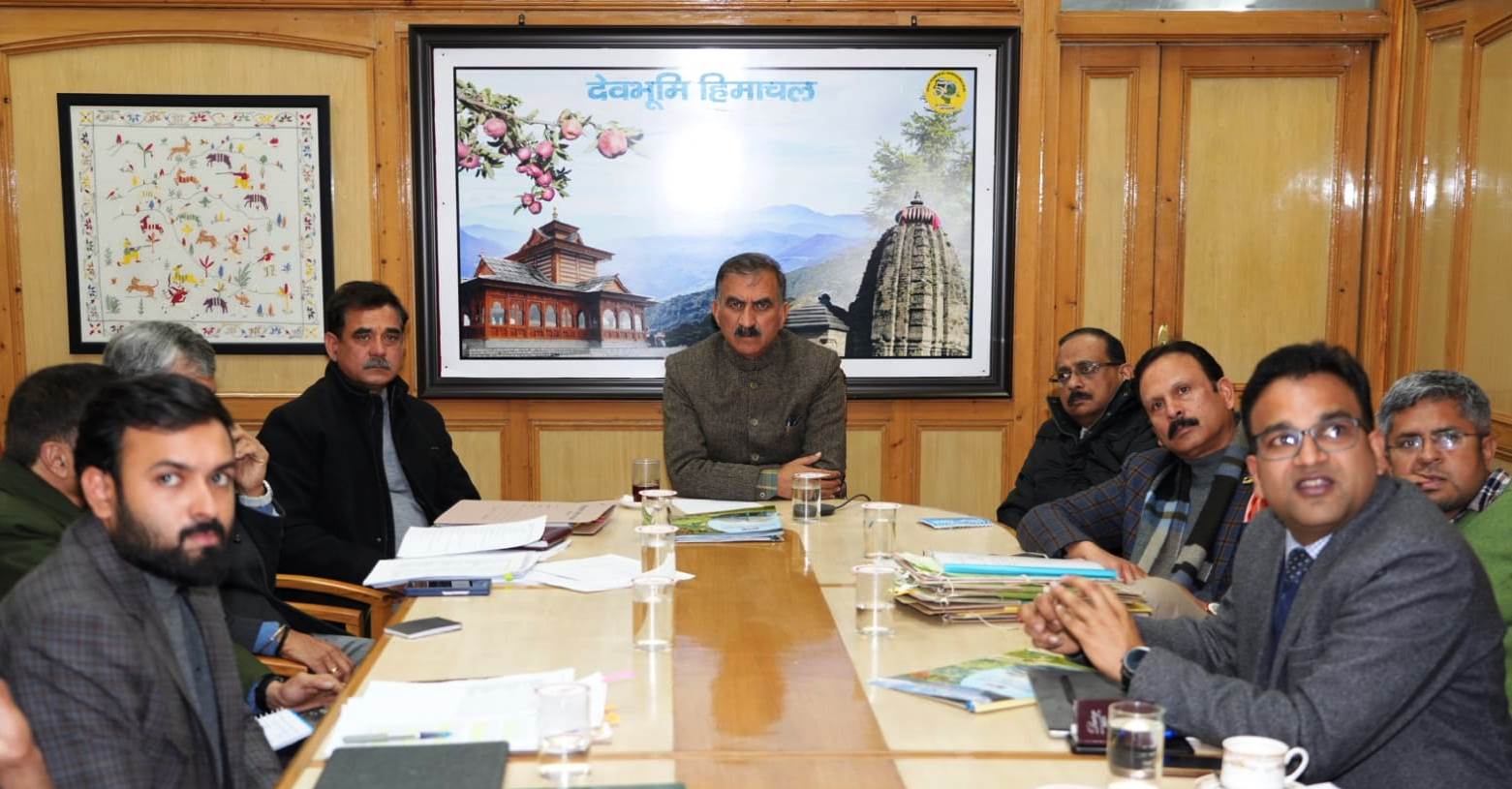 बिजली बोर्ड की समीक्षा बैठक में मुख्यमंत्री बिजली बोर्ड की समीक्षा बैठक में मुख्यमंत्री