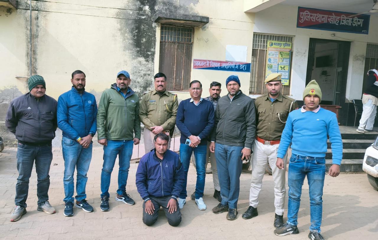 एंटी गैंगस्टर टास्क फोर्स की कार्रवाईःनौकरी लगाने के नाम पर आदिवासी समाज के लोगों से लाखों रुपए की ठगी का आरोपी गिरफ्तार एंटी गैंगस्टर टास्क फोर्स की कार्रवाईःनौकरी लगाने के नाम पर आदिवासी समाज के लोगों से लाखों रुपए की ठगी का आरोपी गिरफ्तार