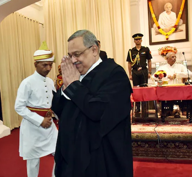 पटना हाई कोर्ट के चीफ जस्टिस के. विनोद चंद्रन (फाइल फोटो) पटना हाई कोर्ट के चीफ जस्टिस के. विनोद चंद्रन (फाइल फोटो)