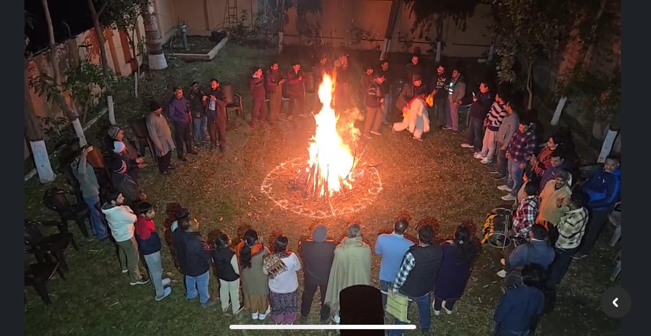 Lohri festival was celebrated with great enthusiasm throughout the district