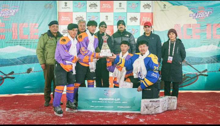 कांग सिंग्स ने जीता रॉयल एनफील्ड आइस हॉकी लीग सीजन-2 का खिताब कांग सिंग्स ने जीता रॉयल एनफील्ड आइस हॉकी लीग सीजन-2 का खिताब