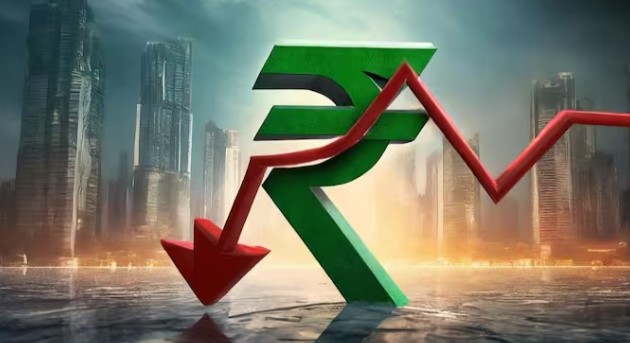 डॉलर की तुलना में रिकॉर्ड निचले स्तर पर पहुंचा रुपया डॉलर की तुलना में रिकॉर्ड निचले स्तर पर पहुंचा रुपया