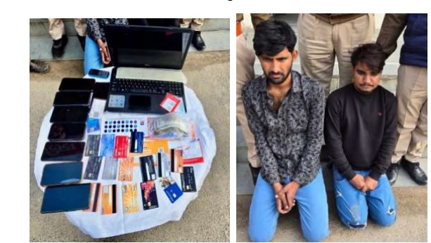 ऑपरेशन साइबर शील्ड अभियानः करोड़ों रुपए की साइबर ठगी करने वाले गिरोह का पर्दाफाश ऑपरेशन साइबर शील्ड अभियानः करोड़ों रुपए की साइबर ठगी करने वाले गिरोह का पर्दाफाश