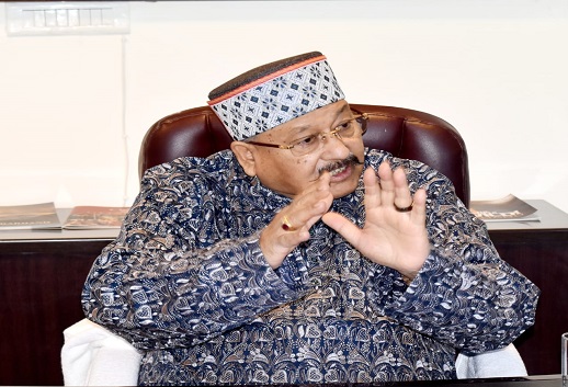 बुधवार को गढी कैंट स्थित पर्यटन विकास परिषद में आयोजित बैठक में पर्यटन मंत्री सतपाल महाराज। बुधवार को गढी कैंट स्थित पर्यटन विकास परिषद में आयोजित बैठक में पर्यटन मंत्री सतपाल महाराज।