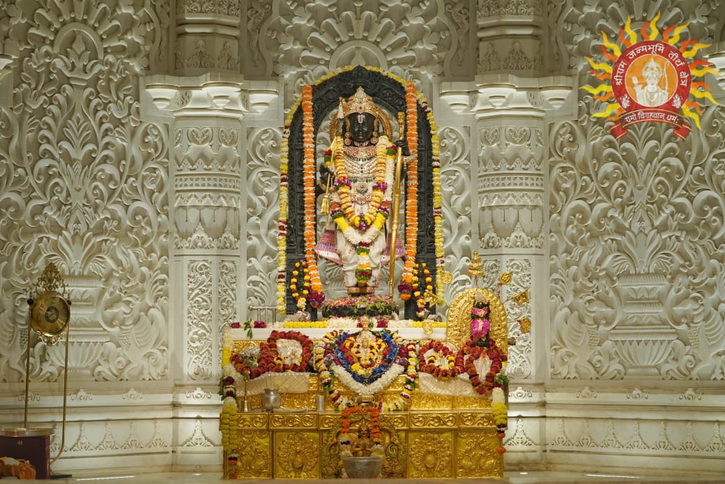 राम मंदिर परिसर के यज्ञ मंडप राम मंदिर परिसर के यज्ञ मंडप