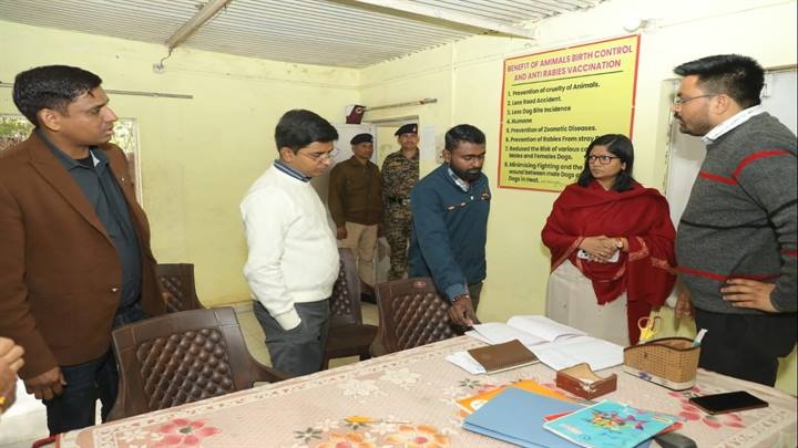 एनीमल बर्थ कंट्रोल सेंटर का निरीक्षण एनीमल बर्थ कंट्रोल सेंटर का निरीक्षण