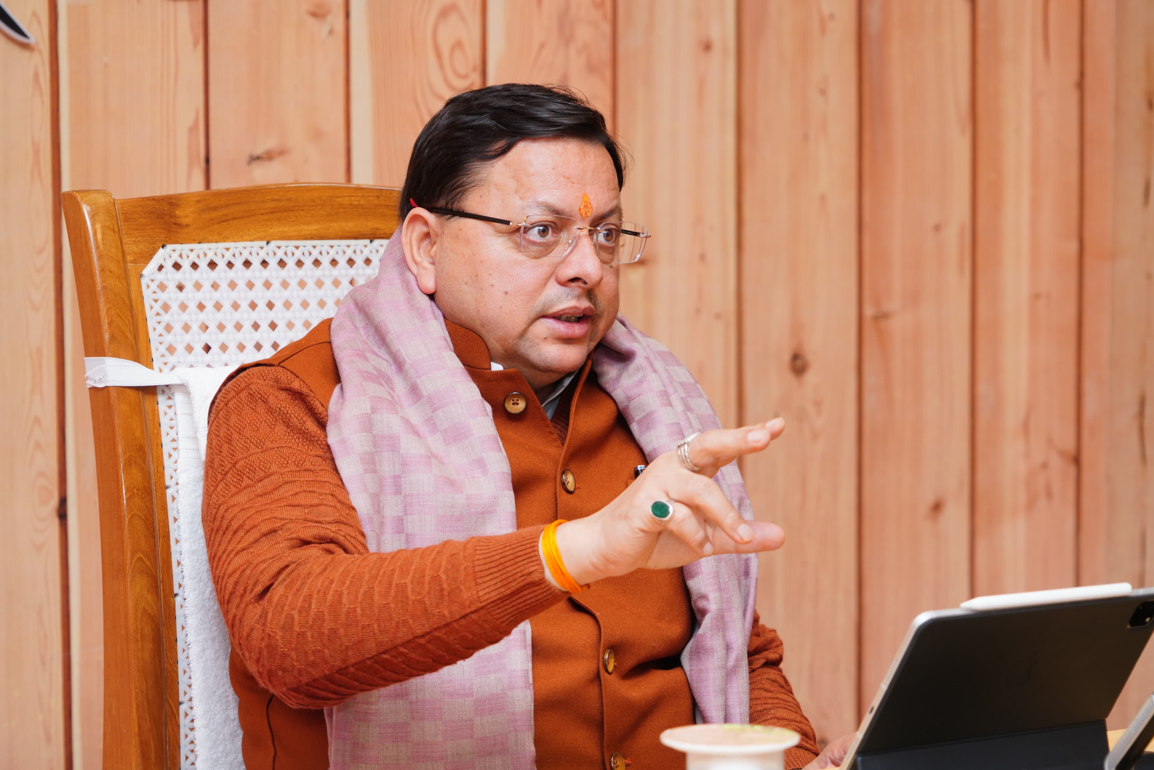 मुख्यमंत्री पुष्कर सिंह धामी। मुख्यमंत्री पुष्कर सिंह धामी।
