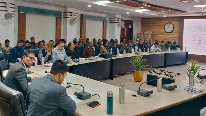 प्रधानमंत्री जल जीवन मिशन के तहत चल रहे कार्यों की प्रगति की समीक्षा प्रधानमंत्री जल जीवन मिशन के तहत चल रहे कार्यों की प्रगति की समीक्षा