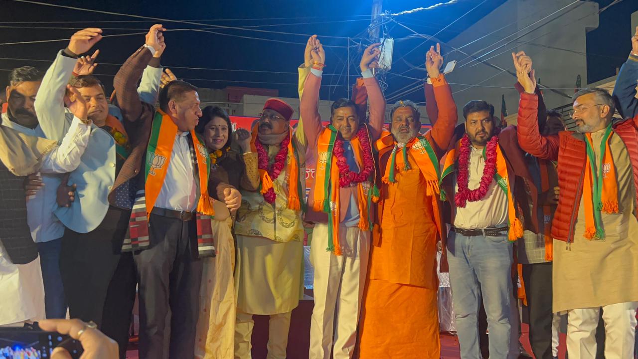 शिवालिक नगर क्षेत्र में जनसभा शिवालिक नगर क्षेत्र में जनसभा