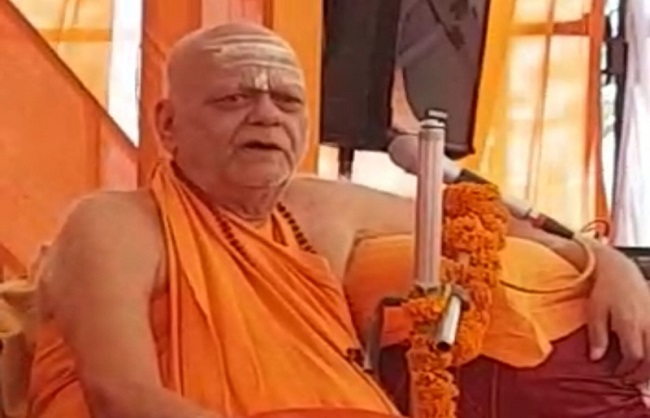 गंगासागर मेले में निश्चलानंद सरस्वती गंगासागर मेले में निश्चलानंद सरस्वती