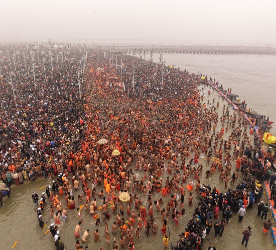 प्रथम अमृत स्नान प्रथम अमृत स्नान