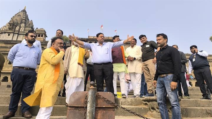 कार्यक्रम स्थल का निरीक्षण कार्यक्रम स्थल का निरीक्षण