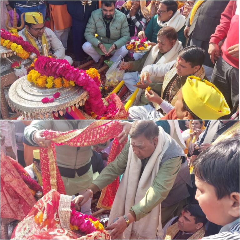 मां धारी और नागराज की डोली मां धारी और नागराज की डोली