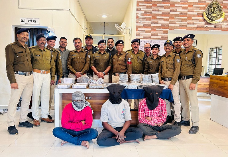 बुरहानपुर एसपी की पत्रकार वार्ता