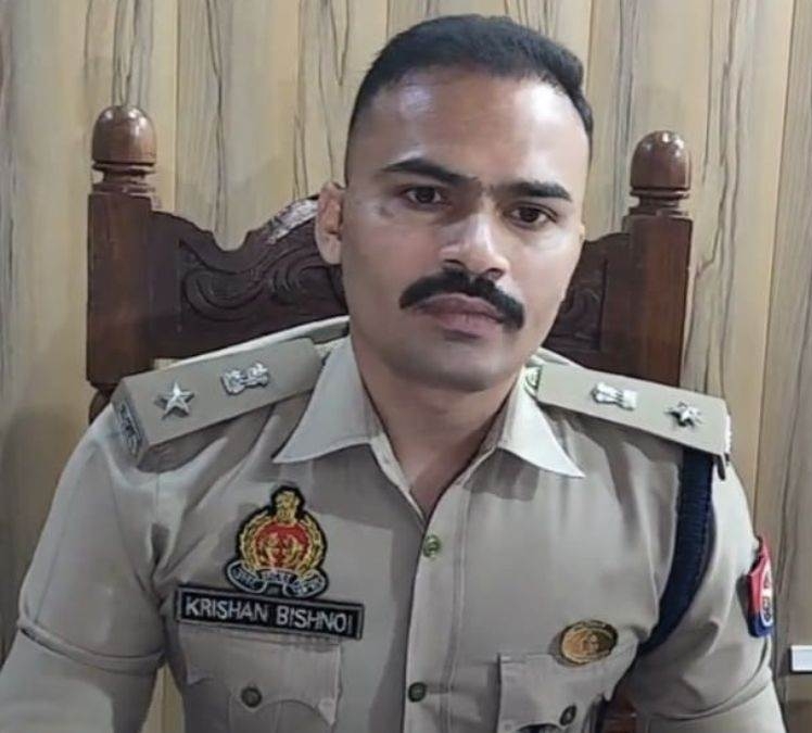 संभल पुलिस अधीक्षक कृष्ण कुमार विश्नोई संभल पुलिस अधीक्षक कृष्ण कुमार विश्नोई