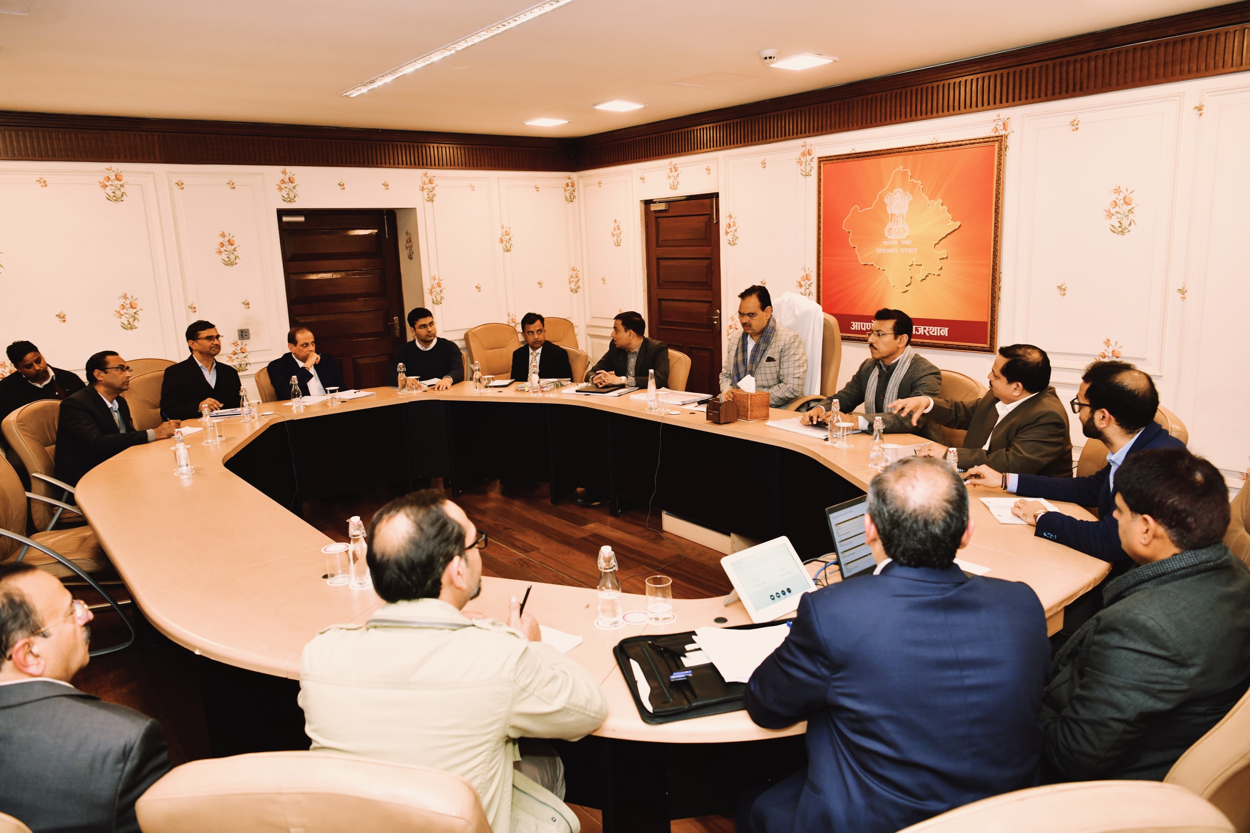राजस्थान मंडपम और यूनिटी मॉल के संबंध में उच्चस्तरीय बैठक राजस्थान मंडपम और यूनिटी मॉल के संबंध में उच्चस्तरीय बैठक