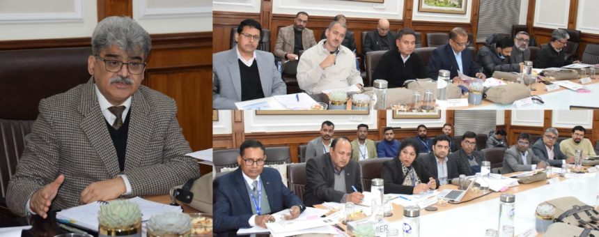 मुख्य सचिव डुल्लू ने भारतीय रिजर्व बैंक जम्मू शाखा द्वारा आयोजित 35वीं यूटीएलसीसी बैठक की अध्यक्षता की मुख्य सचिव डुल्लू ने भारतीय रिजर्व बैंक जम्मू शाखा द्वारा आयोजित 35वीं यूटीएलसीसी बैठक की अध्यक्षता की