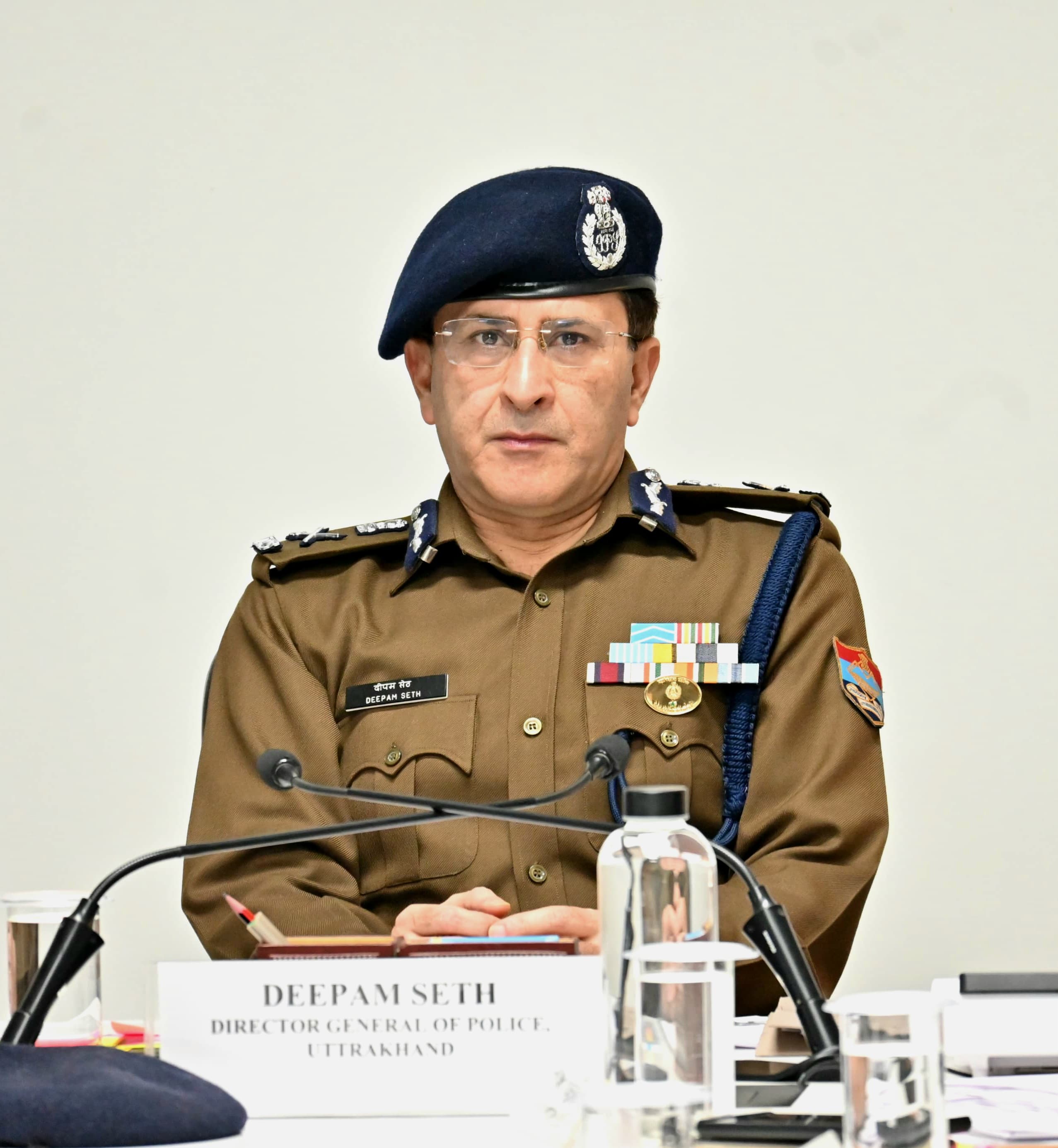 उत्तराखंड पुलिस महानिदेशक दीपम सेठ।