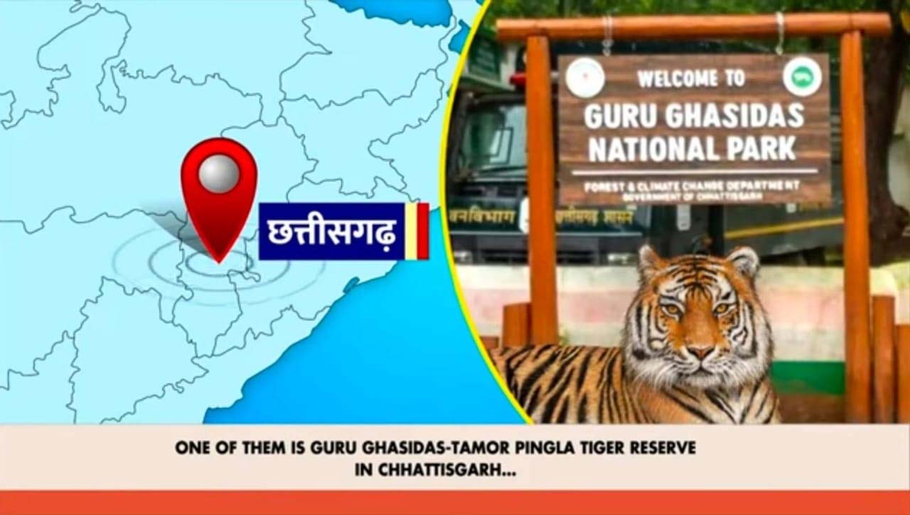 छत्तीसगढ़ के गुरुघासीदास तमोरपिंगला टाइगर रिजर्व छत्तीसगढ़ के गुरुघासीदास तमोरपिंगला टाइगर रिजर्व