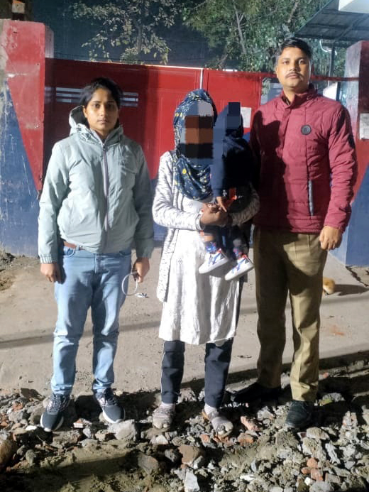 पुलिस द्वारा ढूंढी गई महिला पुलिस द्वारा ढूंढी गई महिला