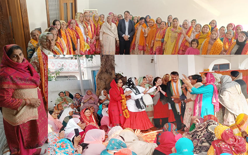 19 Snp- सोनीपत राई हलके की महिलाएं भजन-कीर्तन करते हुए गांव बढख़ालसा में मुख्यमंत्री नायब सैनी के ओएसडी विरेन्द्र सिंह बढख़ालसा को आशीर्वाद देते हुए। 19 Snp- सोनीपत राई हलके की महिलाएं भजन-कीर्तन करते हुए गांव बढख़ालसा में मुख्यमंत्री नायब सैनी के ओएसडी विरेन्द्र सिंह बढख़ालसा को आशीर्वाद देते हुए।