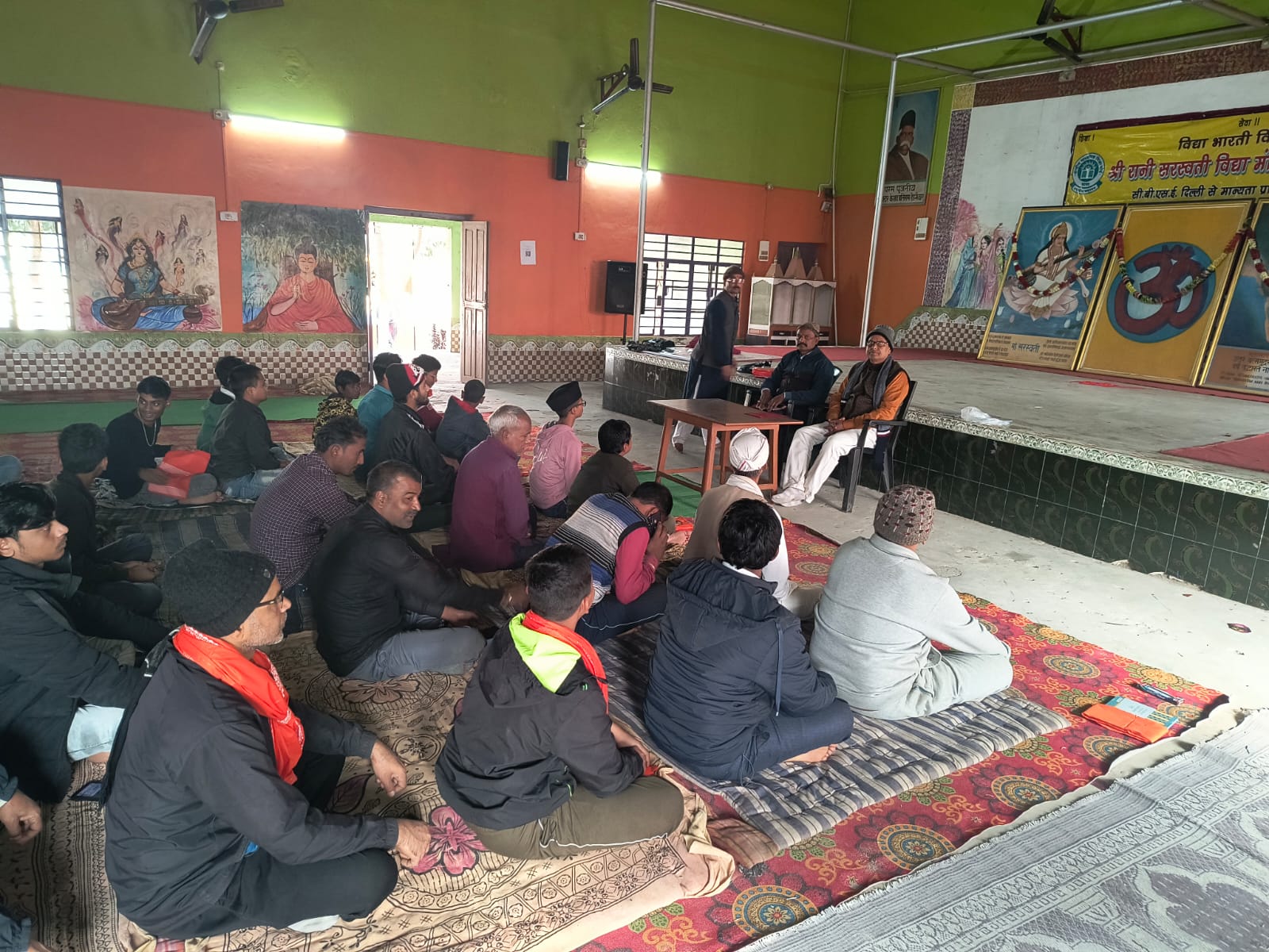 अररिया फोटो:आरएसएस का शीत शिविर में स्वयंसेवक
