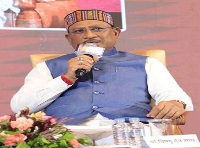 मुख्यमंत्री विष्णुदेव साय मुख्यमंत्री विष्णुदेव साय