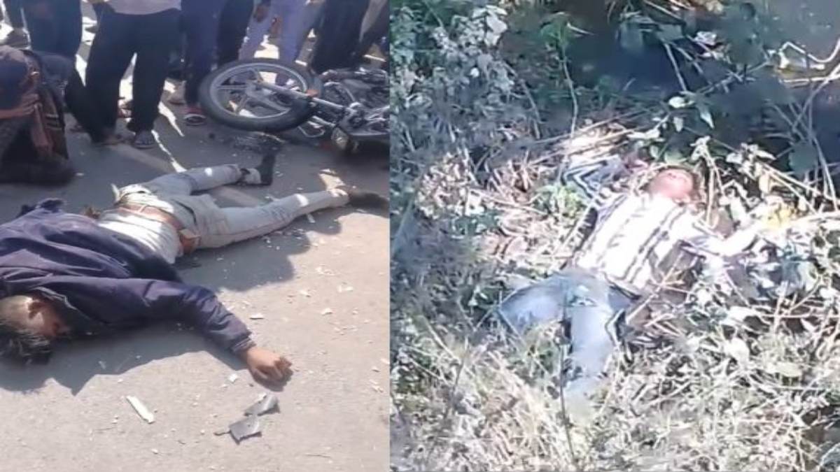 सड़क हादसे में जीजा-साले की मौके सड़क हादसे में जीजा-साले की मौके