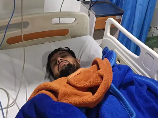 जौहरखेड़ा गांव के सरपंच मनोज कुमार अस्पताल में उपचाराधीन। जौहरखेड़ा गांव के सरपंच मनोज कुमार अस्पताल में उपचाराधीन।