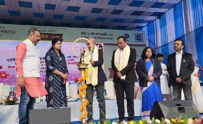 'Srishtishri Mela' launched in Siliguri, inaugurated by the Mayor 'Srishtishri Mela' launched in Siliguri, inaugurated by the Mayor