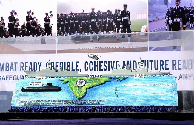 RDP-25 Indian Navy Contingent and Tableau RDP-25 Indian Navy Contingent and Tableau