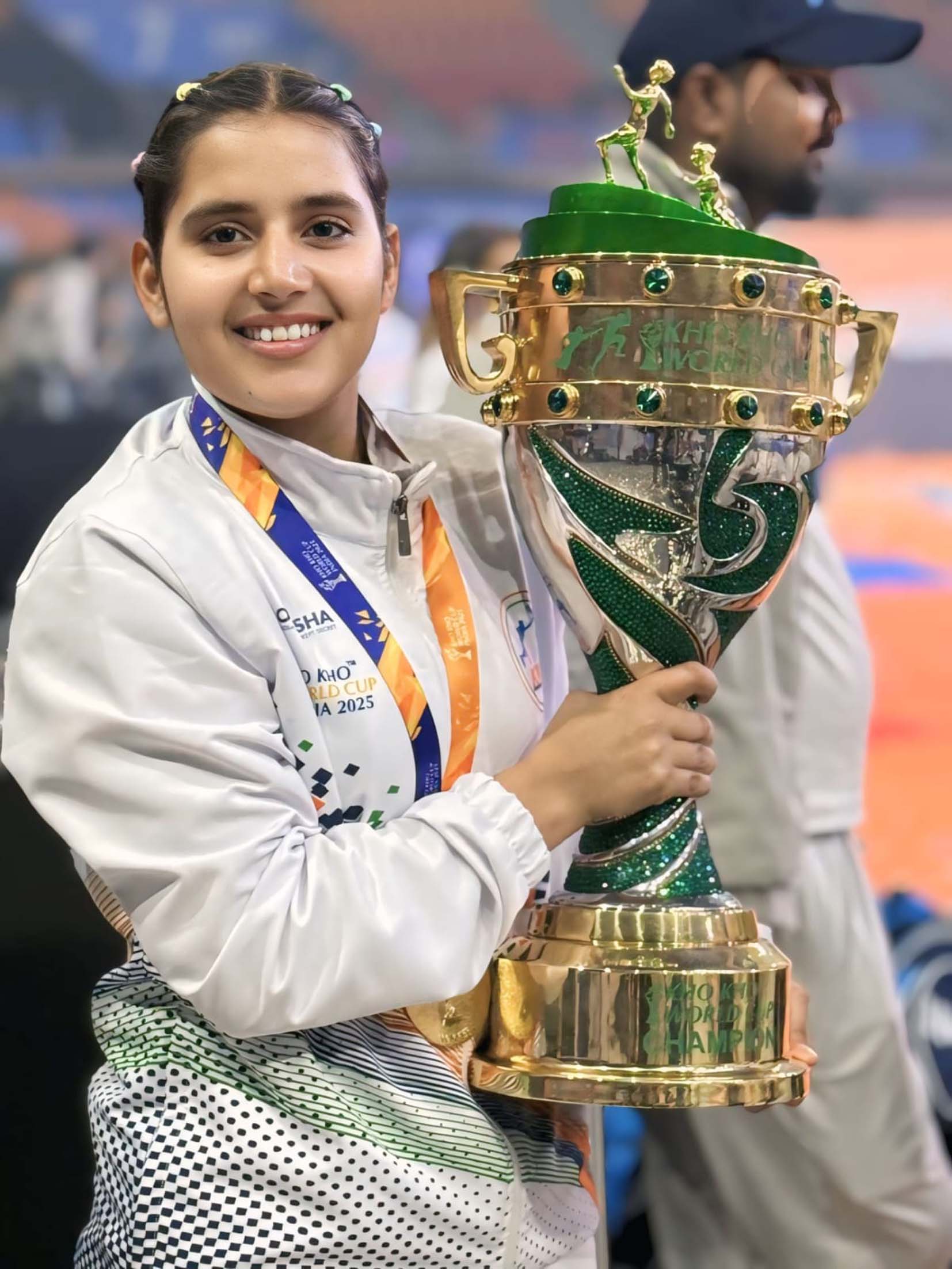 विश्व चैंपियन मीनू धत्तरवाल। विश्व चैंपियन मीनू धत्तरवाल।