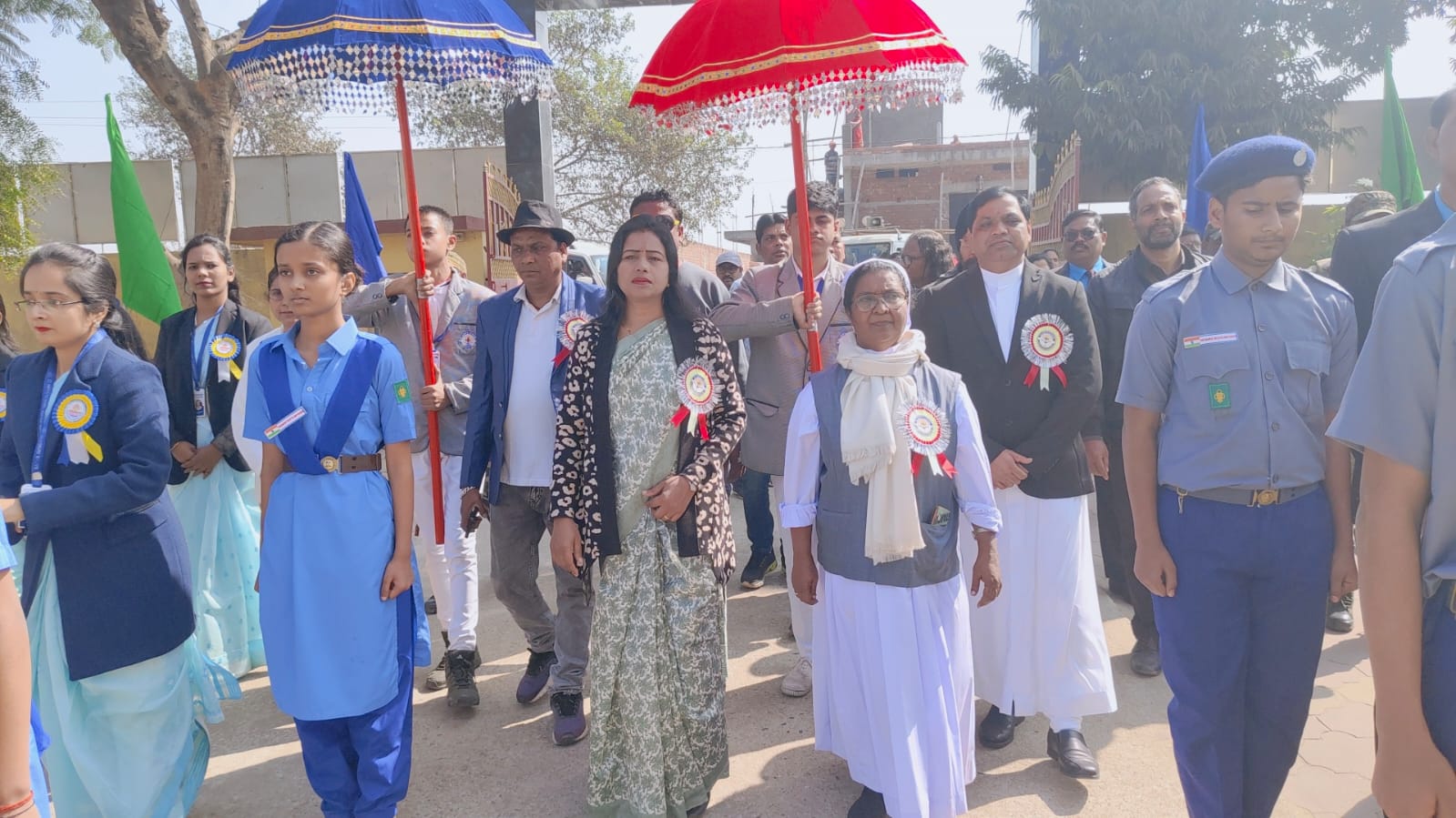 ममता देवी का हुआ स्वागत